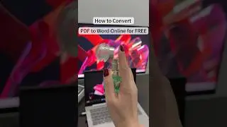 How to Convert PDF to Word for FREE