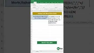 Extract nth Word from Back in Excel: Efficient Techniques and Formulas