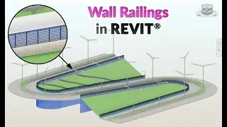 How to Add Wall Railings in Revit with Environment for Revit® - Short Video