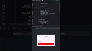 Login Form using html css 