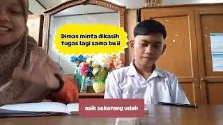 Dimas Mulai Semangat Belajar Menulis