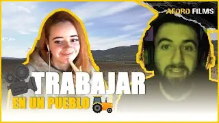 🚜 TRABAJO EN UN PUEBLO 🎥 con LA CAMARA VAGA