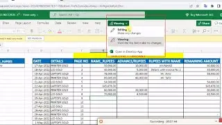Lecture 3 Share Excel File, View, Edit and Automatically Updated in Online/Offline Mode