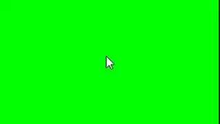 Mouse Click Cursor Green Screen