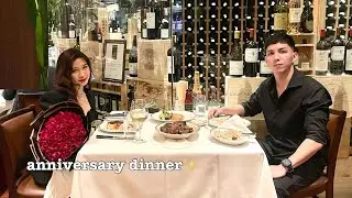 10th anniversary: Dinner date + Guest the bill challenge | wolfgang steakhouse