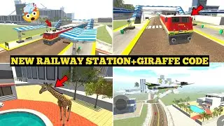 New Train Cheat Code in Indian Bike Driving 3D 🤯🔥| New Update 2024 All Cheat Codes | Harsh in Game
