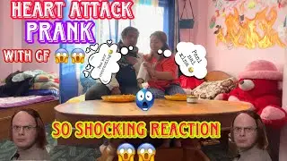 Heart Attack Prank With GF!! So Shocking Reaction😱😱 #prank #prankwithgf #discovervlogs