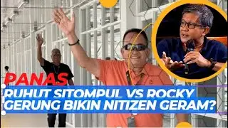 Gempar,Rocky Gerung Banding bandingin Pemerintahan SBY dan Jokowi, Ruhut Beginilah Kalau Orang dungu