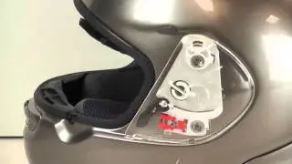 How to remove my Arai Visor?