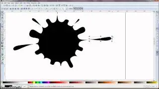Inkscape Tutorial: Ink Splash
