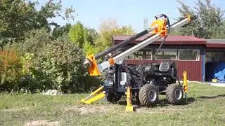 Завинчивание сваи МГБ50П-05