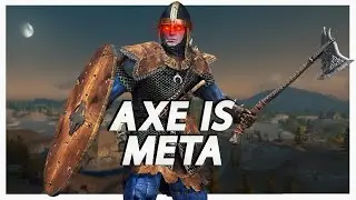 SANEST AXE PVP PLAYER in Gloria Victis MMORPG