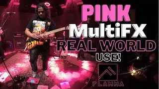 PINK MultiFX Real World Use! Flamma FX200 Guitar Processor
