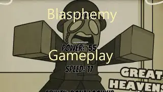Roblox slap battles Blasphemy gameplay
