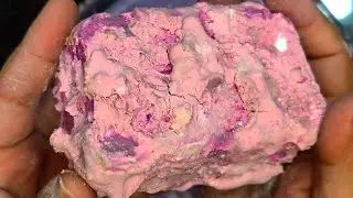 Pasted Gym Chalk Slabs Water Crumble #asmr #satisfying