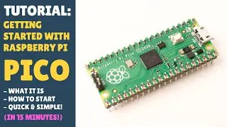 TUTORIAL: Getting Started Raspberry Pi Pico! Simple, Easy, Fast! Micropython, Thonny, RPi & Windows!