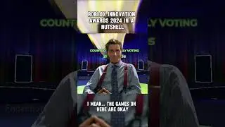 Roblox Innovation Awards 2024 Be Like