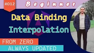 [012] Data binding - Interpolation [Ultimate #Angular17 - Zero to hero]