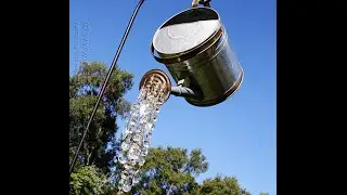 Watering Can That Pours Crystals