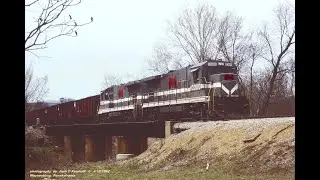 GE's SUPER 7, Rebuilt locomotives B23-7R (SUPER7-23B) on the MGA 1992.