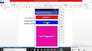 Android Fragment Tutorial With Example