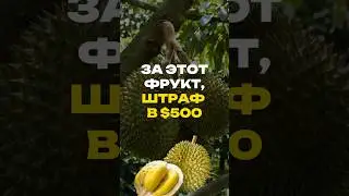 За этот фрукт, штраф в $500