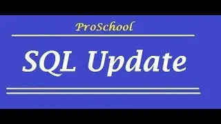 11. SQL UPDATE