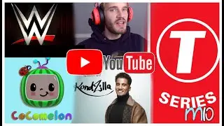 Top 10 Most Subscribed Channel In YouTube 2020. MLO