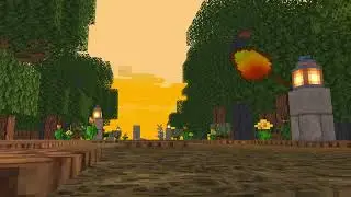 Day and night minecraft {test animation}