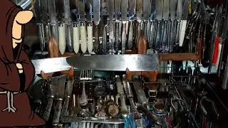 Как хранится коллекция ножей РИ и СССР с фиксированным клинком / USSR knife collection