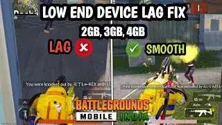 Lag Fix In_bgmi Low End Devices 100% Lag Fix Get Smooth Gameplay