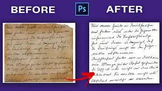 How to Restore old Damage Documents , Repair documents old to new , Photoshop Tutorial
