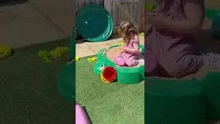 #kira #playing in the sand and talking ❤️🥰❤️🥰❤️