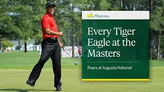 Every Tiger Woods Eagle at the Masters