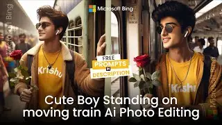 Viral Train Ai Photo Editing l How To Make Bing Image Creator । Bing Image Creator
