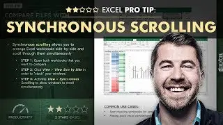 EXCEL PRO TIP: Synchronous Scrolling