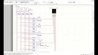 01. BCD to 7 Segment Display  in Multisim