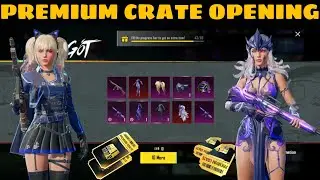Premium Crate Opening Bgmi 🔥 Bgmi New Premium Crate Opening | Bgmi New Event | Free Premium Crate
