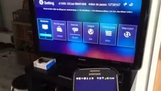 Partage d'écran clé Measy A2W