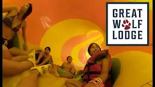 Family Fun Day at Great Wolf Lodge | Giant Water Slides