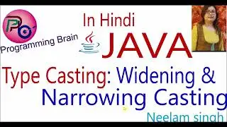 Type Casting in java, Widening Type Casting, Narrowing Type Casting with Example . Easy to learn