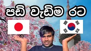 ජපානය හා කොරියාව අතරින් වැඩිම පඩියක් ලැබෙන්නේ කොහෙද? | Japan | Korea | Salary | Sinhala | Sri Lanka