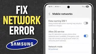 Simple Fix for “Not Registered on Network” on Samsung Phones