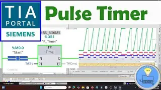 TIA Portal TP Timer Explained | Pulse Timer in Siemens PLC (S7-1200)