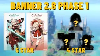 HERE are The 4-Star Characters in First Phase Banner 2.8 | Genshin 2.8