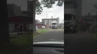 TRAIN CRASH! train vs truck!