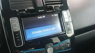 ниссан лиф как отключить дисплей