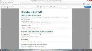 40. Basic Concepts of MySQL Database (ENUM)
