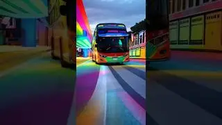 BUS TELOLET PELANGI #teloletbasuri #basuriairhorn #busmania #basurihorn #teloletslowmo