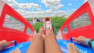 High Five Water Slide at Aqualand Moravia 🇨🇿